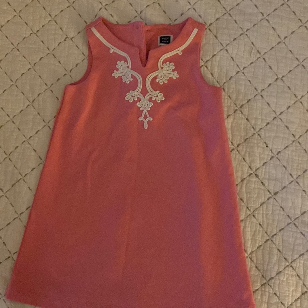 EUC pink Janie and Jack ponte dress Size 3